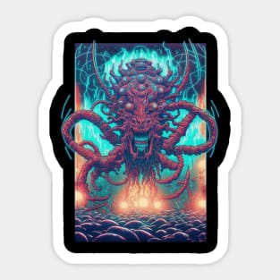 Dark Octopus Mechanical Sticker